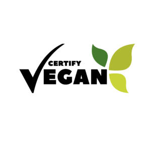 our certify vegan product (logo)